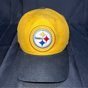 Vintage 90s Starter Pro Line Pittsburgh Steelers Logo Embroidered Hat Cap EUC